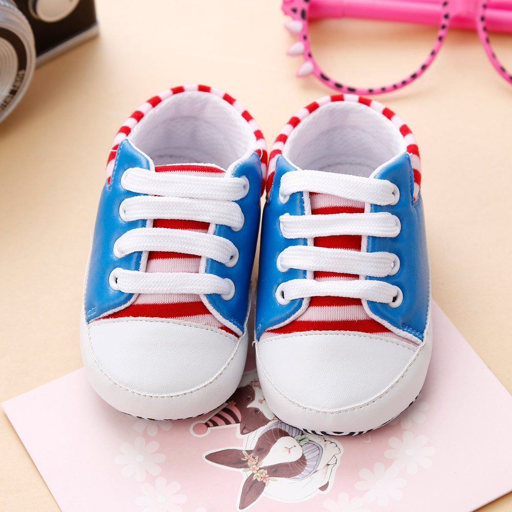 Baby Soft Sole Anti-Slip Sneakers for Boys & Girls - First Walking Shoes