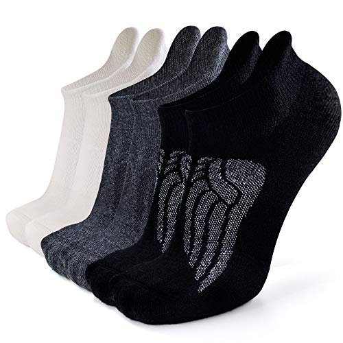 2 Pairs Black / 2 Pairs White / 2 Pairs Dark Grey