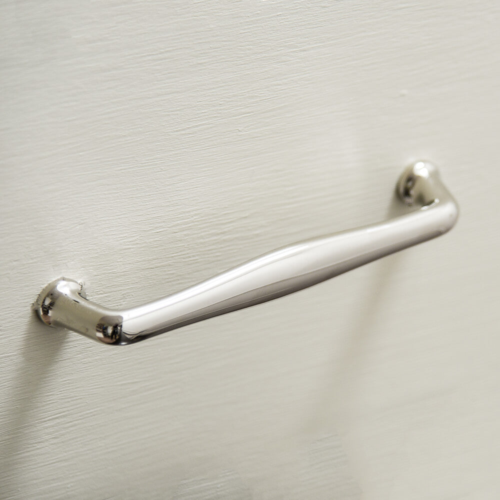 Polished Nickel Cabinet Pull Handle - Elegant and Durable Hardware for Kitchen & Bathroom Cabinets - Perfect for Modern Home Decor