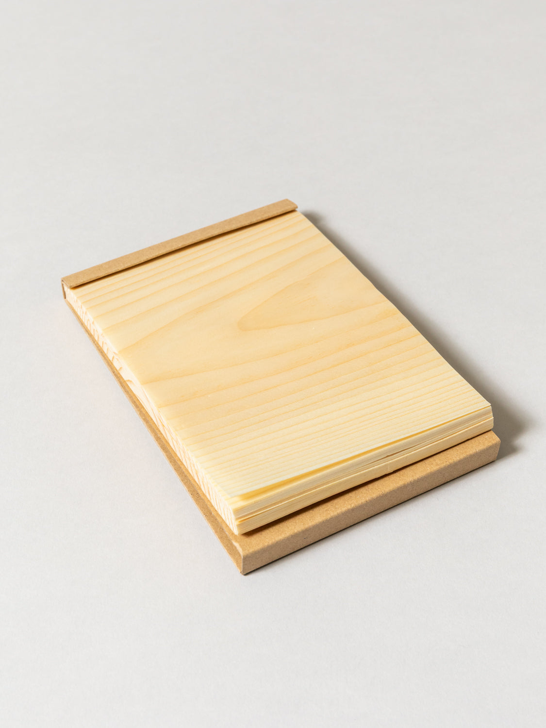 Kizara Wooden Memo Pad - Eco-Friendly Wood Sheet Notepad for Office, Home & School - Perfect for Notes, Lists & Reminders