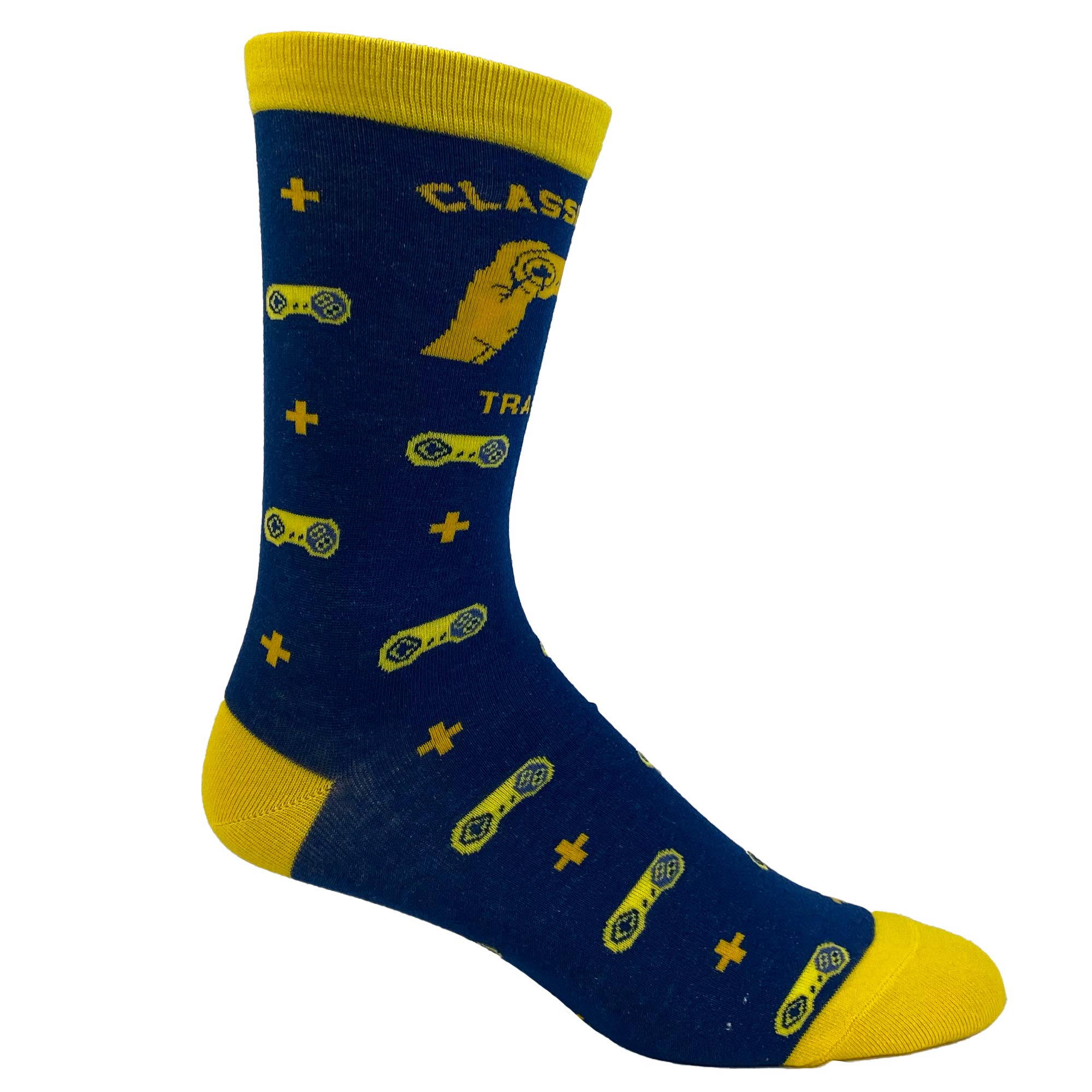 Funny Video Game Socks for Men - Comfortable Gamer Footwear for PC & Console Gaming - Perfect Gift for Gamers
