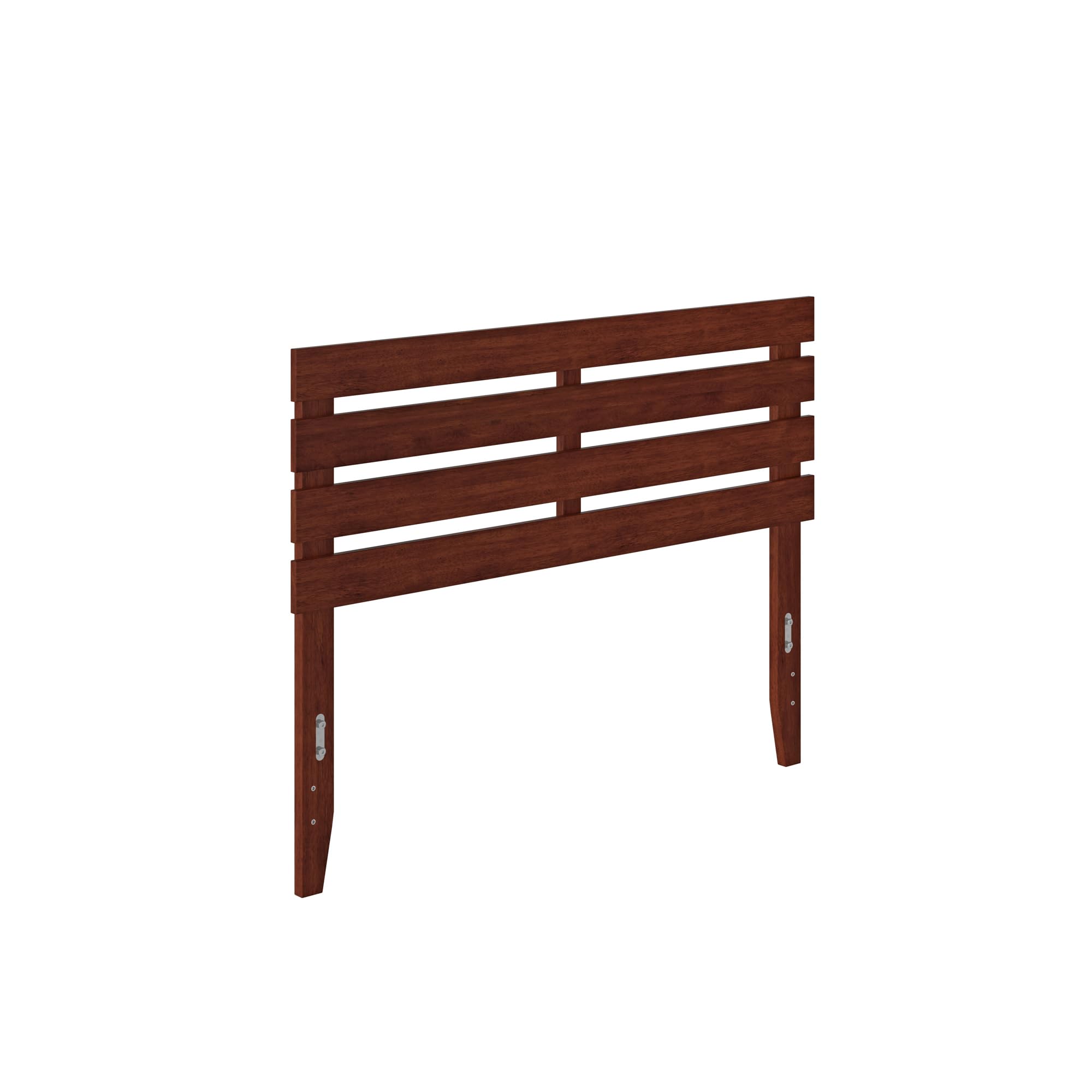 AFI Oxford Full Headboard with USB Charger - Walnut Finish, Queen Size Bed Frame Headboard for Bedroom, Perfect for Modern Home Decor and Convenient Charging