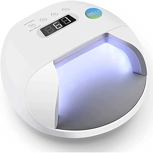 Professional LED Gel Nail Lamp for Salon & Home Use - Fast Curing UV/LED Nail Dryer for Gel Polish Manicures & Pedicures - Perfect for Nail Artists, DIY Enthusiasts & Beauty Salons