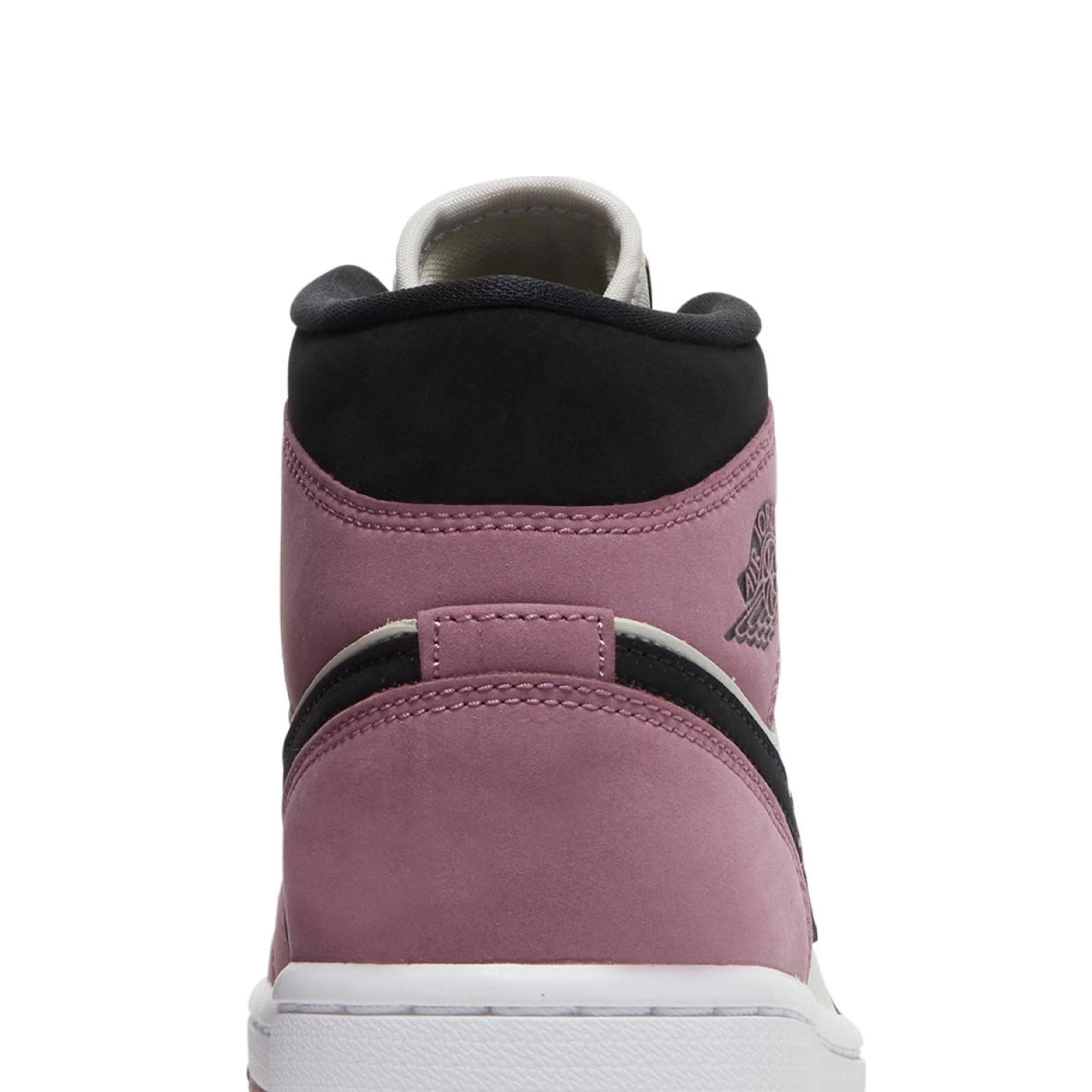 Air Jordan 1 Mid SE 'Light Mulberry' Women's Basketball Shoes (2022) - Stylish Sneakers for Casual Wear, Gym & Street Fashion