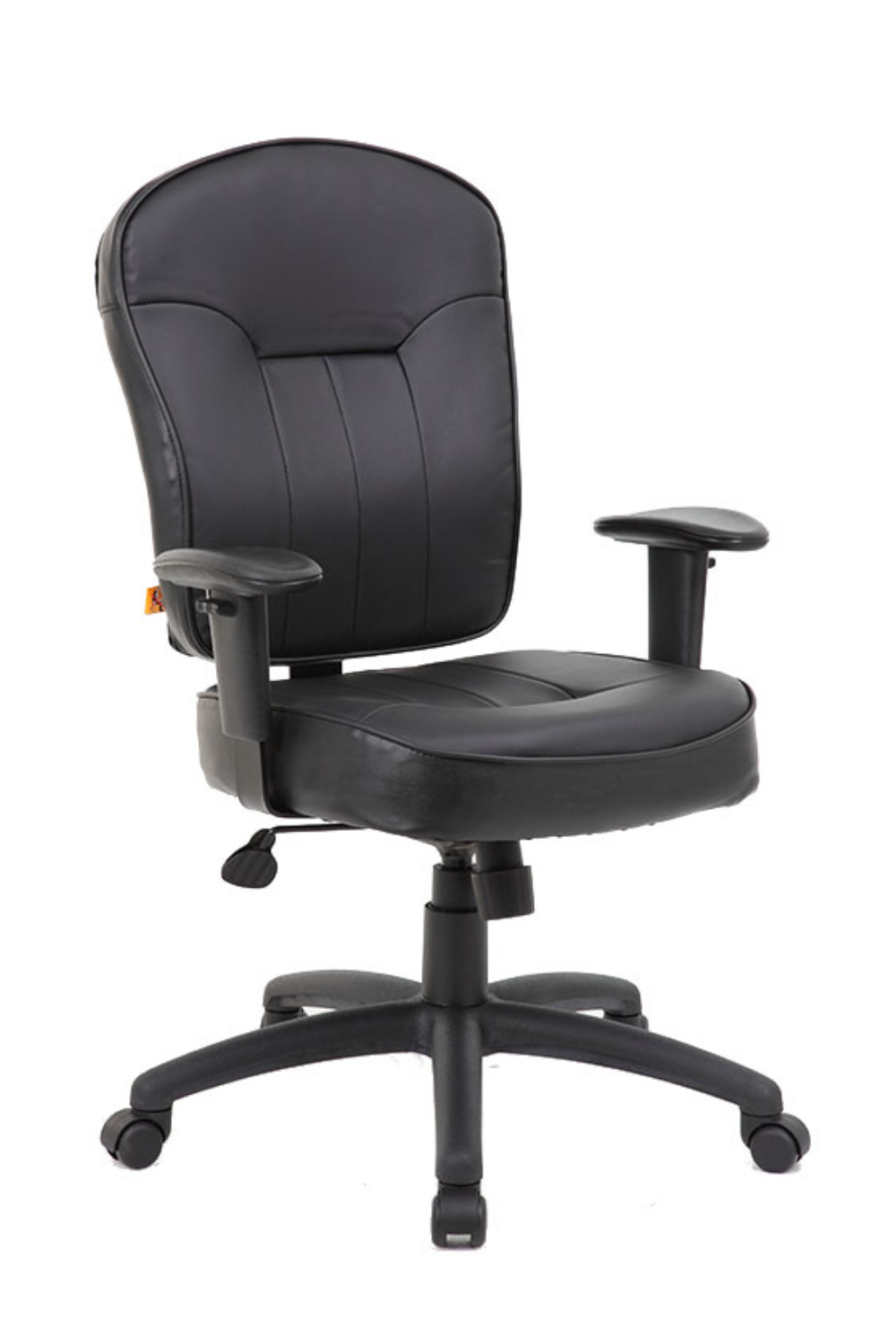 Premium Armless Leather Task Chair - Ergonomic Office Chair for Home & Workspace (Models B1560, B1562, B1563) | Ideal for Small Spaces, Conference Rooms & Modern Workstations