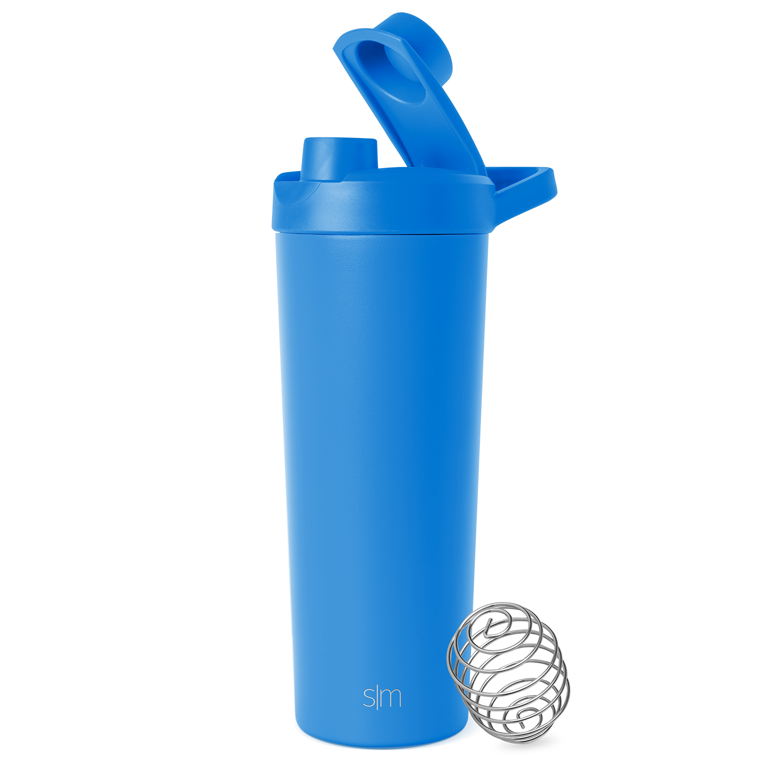 Premium Protein Shaker Bottle for Gym & Workouts - 20oz BPA-Free Leak-Proof Mixer with Storage Lid - Perfect for Protein Powder, Pre-Workout & Smoothies