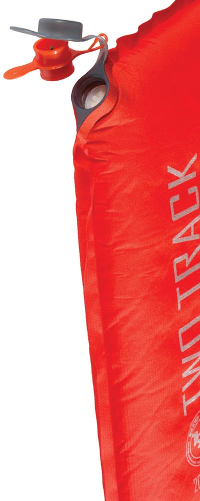 Big Agnes Two Track Self Inflating Sleeping Pad - Ultra Lightweight & Compact for Backpacking, Camping & Hiking - Perfect for Outdoor Adventures & Travel