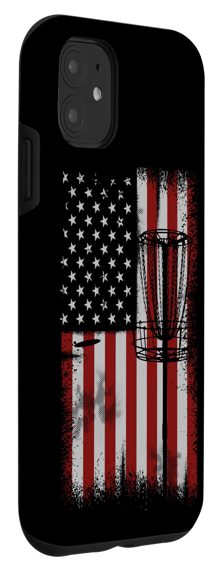 iPhone 11 Case - Patriotic American Flag Design | Perfect Gift for Disc Golf Players & Enthusiasts | Durable Protection for Everyday Use & Sports Activities