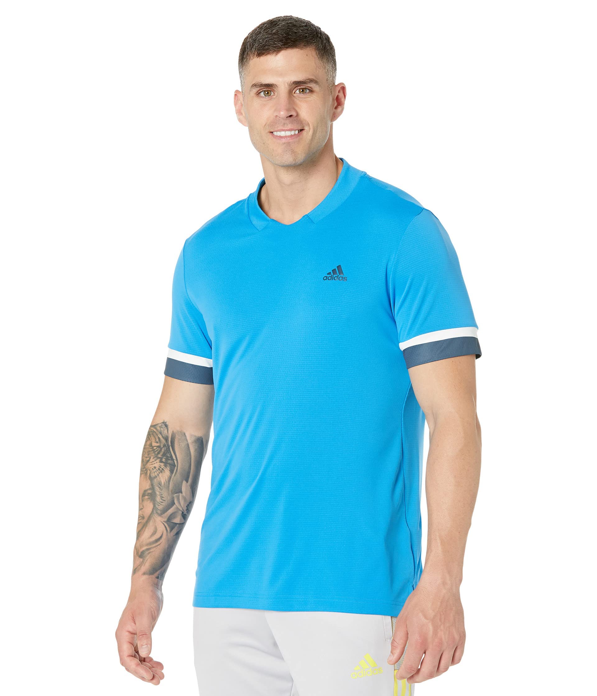 adidas Men's Heat.RDY Performance Polo Shirt - Moisture Wicking, Breathable & Quick-Dry for Golf, Tennis & Outdoor Sports