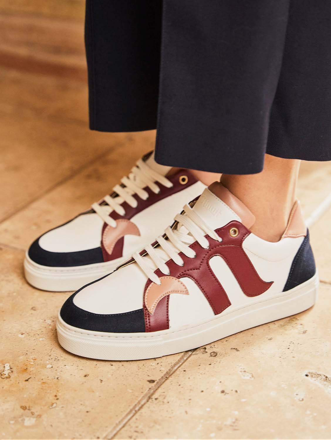 Vegan Grain Leather Sneakers for Women & Men | Eco-Friendly Winter Casual Shoes | Comfortable & Stylish for Walking, Travel & Everyday Wear