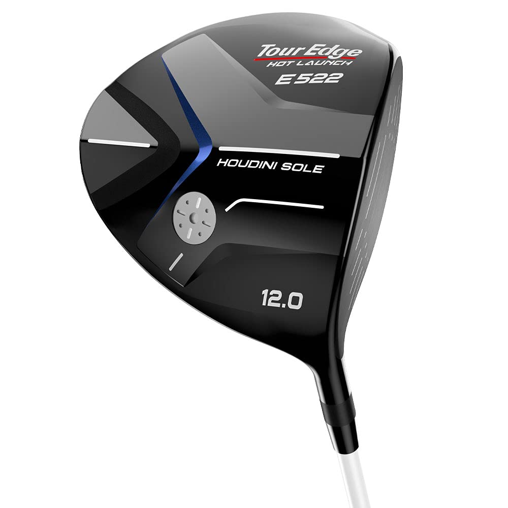 Tour Edge Hot Launch E522 Driver - High Performance Golf Driver for Distance & Accuracy | Perfect for Beginners & Mid-Handicap Players | Use on Fairways & Driving Range