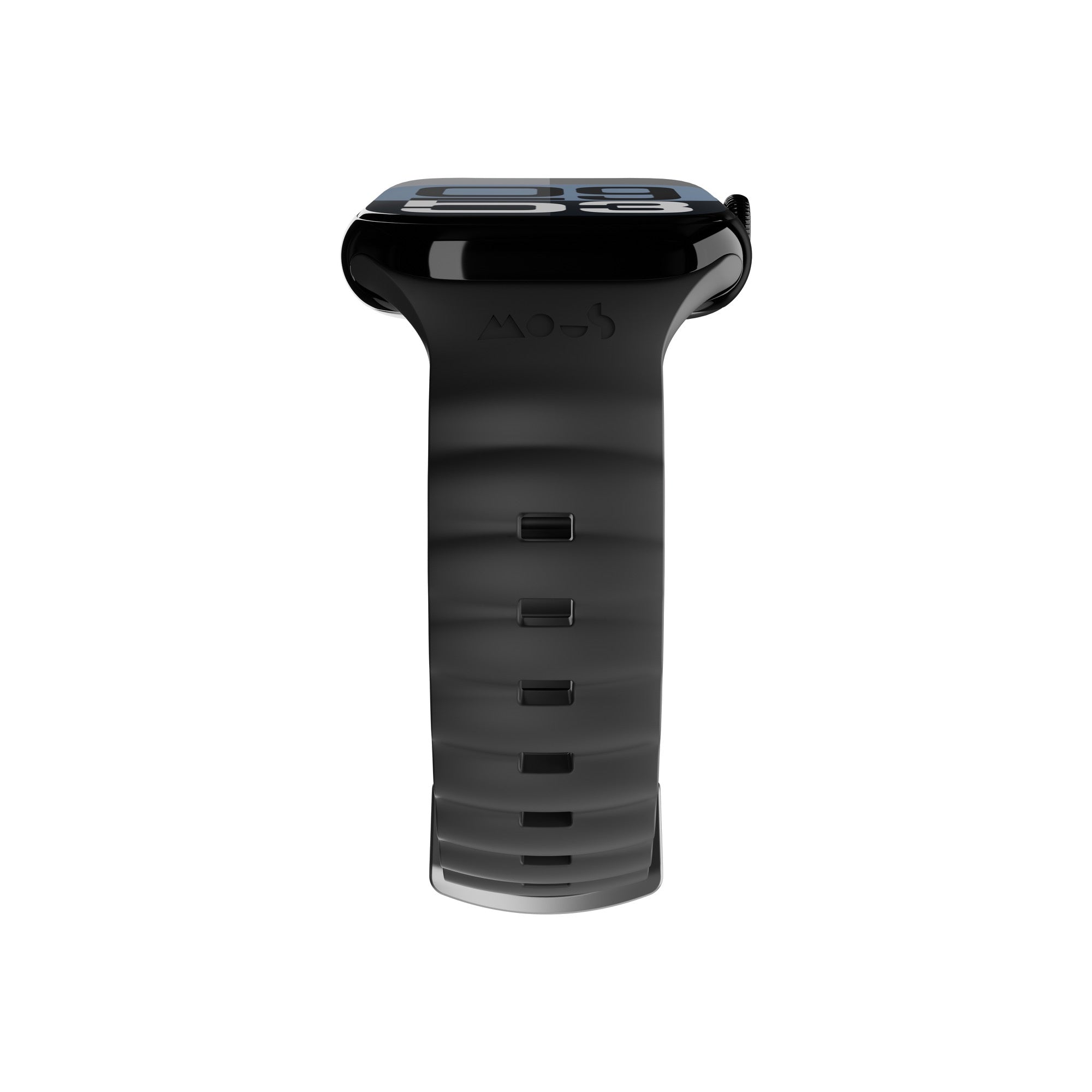 Premium Active Apple Watch Band - Midnight Black - Comfortable & Durable Sport Strap for Workouts, Running & Everyday Wear