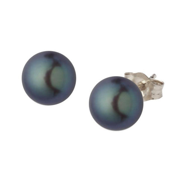 Classic 6mm Cultured Pearl Stud Earrings for Women - Timeless Elegance for Weddings, Parties & Everyday Wear