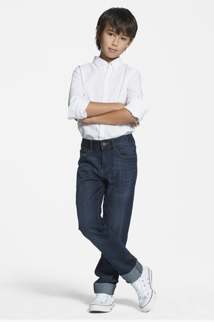DL1961 Brady Boys Jeans - Slim Fit Stretch Denim Pants for Men | Comfortable & Stylish Casual Wear for Everyday Outings and Weekend Adventures