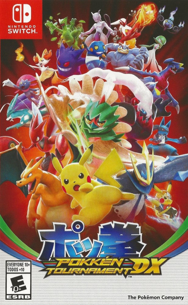 Pokken Tournament DX - Nintendo Switch Fighting Game | Official Pokemon Battles & Multiplayer Action | Perfect for Home Gaming & Competitive Play