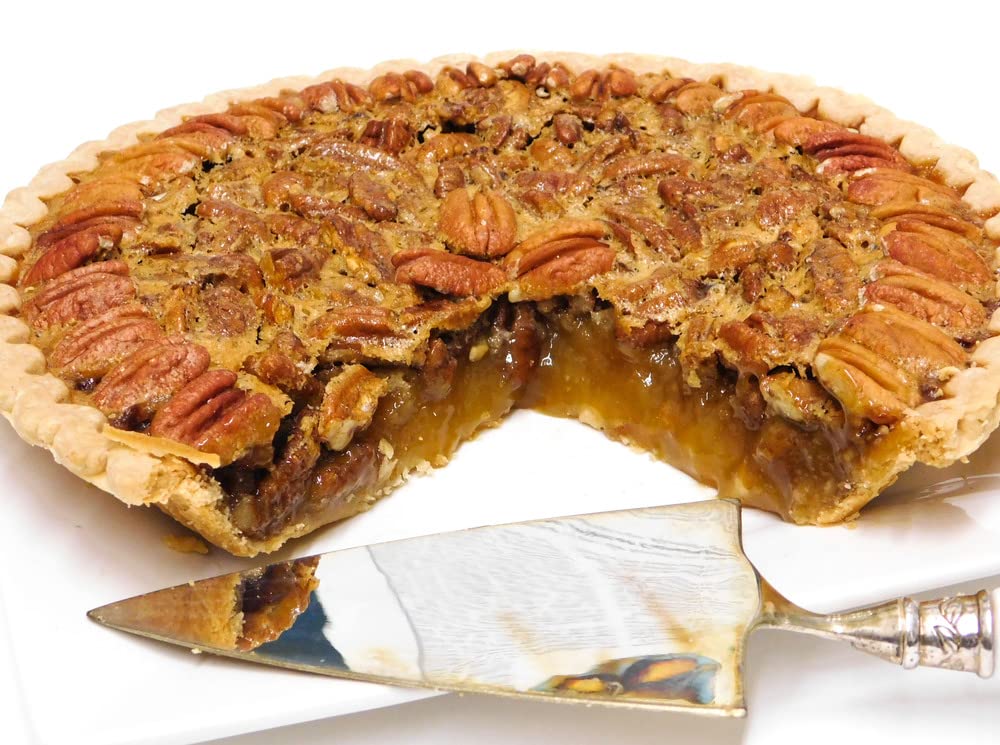 Aunt Eula's Grand Champion Southern Pecan Pie - Homemade Dessert for Thanksgiving, Christmas & Family Gatherings