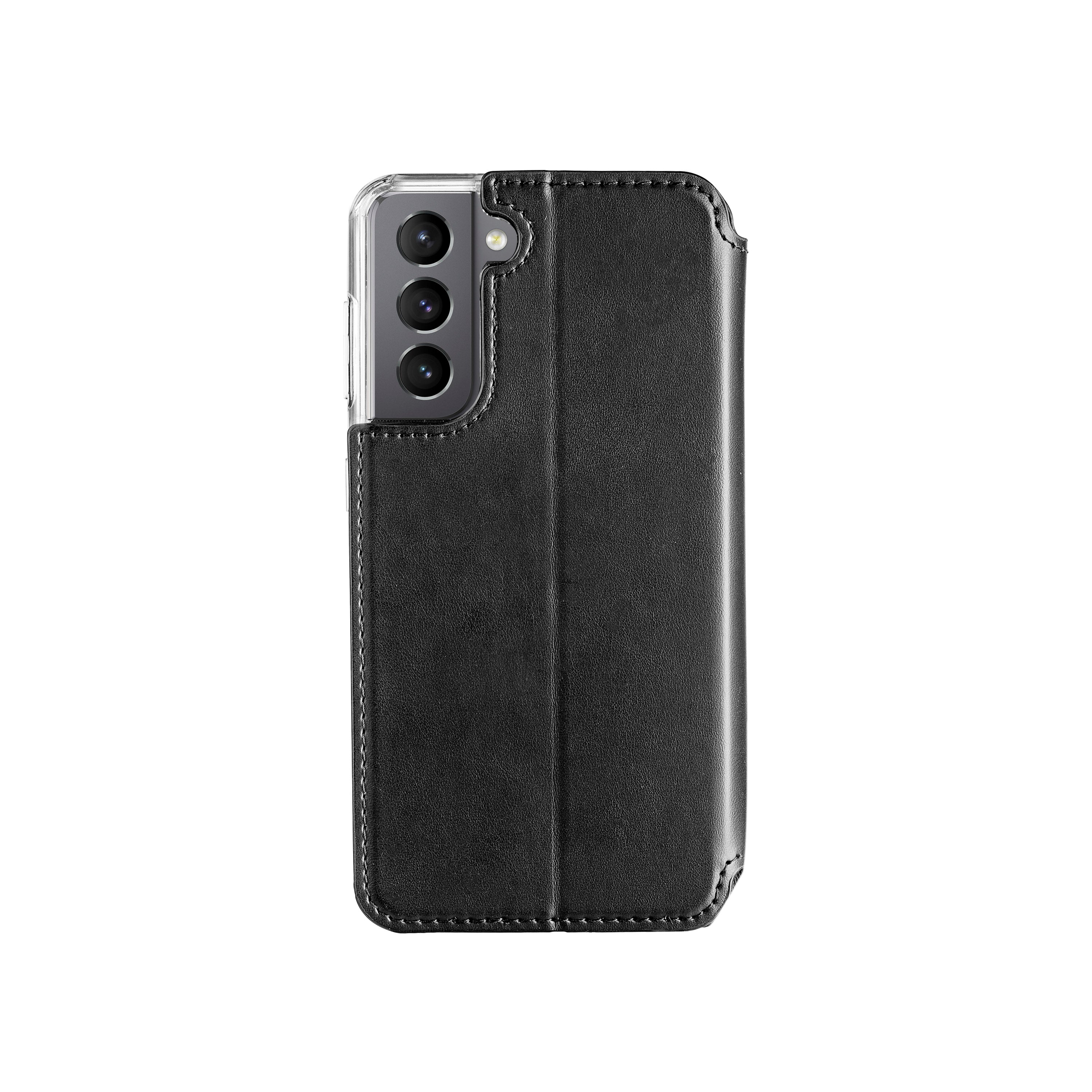 3sixT SlimFolio 2.0 Case for Samsung Galaxy S21 - Ultra Thin Protective Cover with Card Slots | Perfect for Everyday Use, Business Travel & Wireless Charging