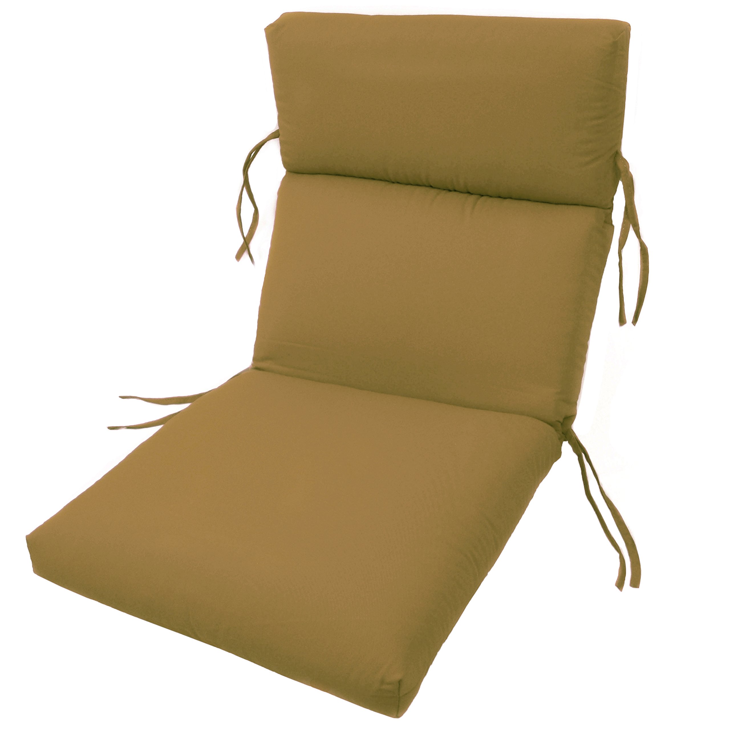 Sunbrella Outdoor Channeled Chair Cushions 22