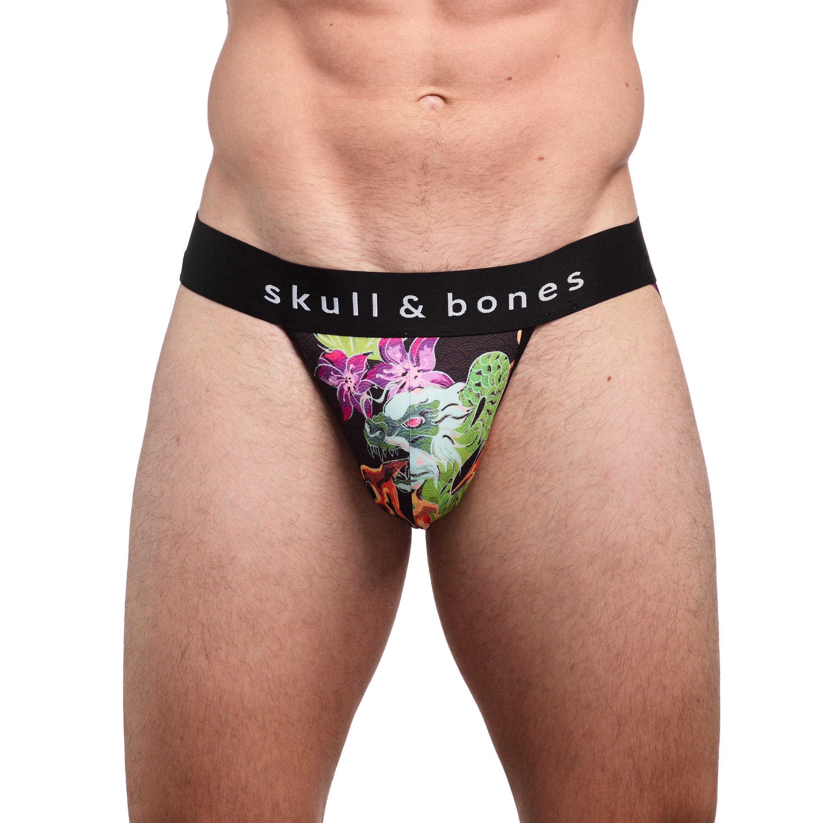 Fire Breathing Dragon Jock Strap - Fantasy Cosplay Underwear for Men, LARP Costume Accessory | Perfect for Renaissance Fairs, Comic Con & Role Playing Games