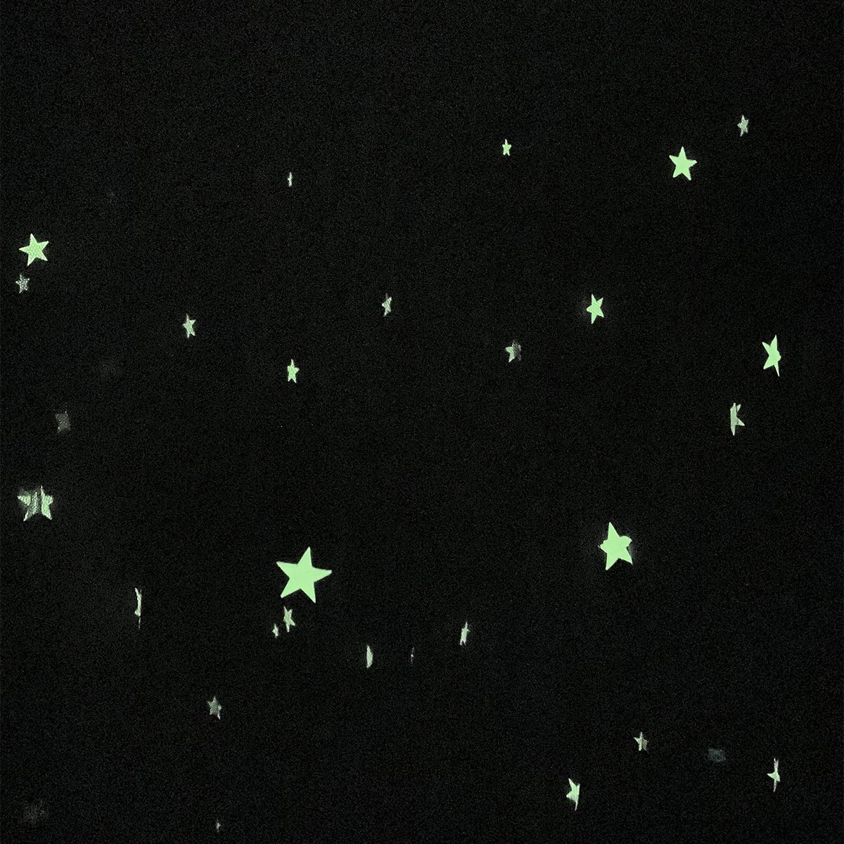 BCBYou Glow in the Dark Mosquito Net Bed Canopy with Fluorescent Stars - Light Blue for Baby Crib, Kids Bed & Full Size Bed - Perfect for Nursery, Children's Room & Adult Bedroom Decor