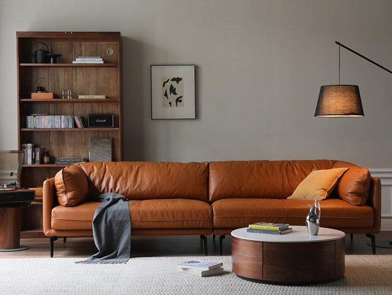 Handcrafted Black Walnut Coffee Table with Natural Slate Top - Perfect for Living Room, Lounge & Modern Home Decor