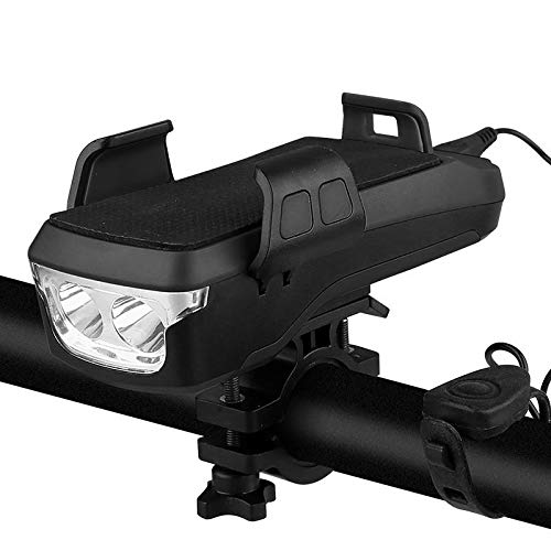 Universal Solar Bike Mount with Power Bank - for Smartphones & Tablets While Cycling