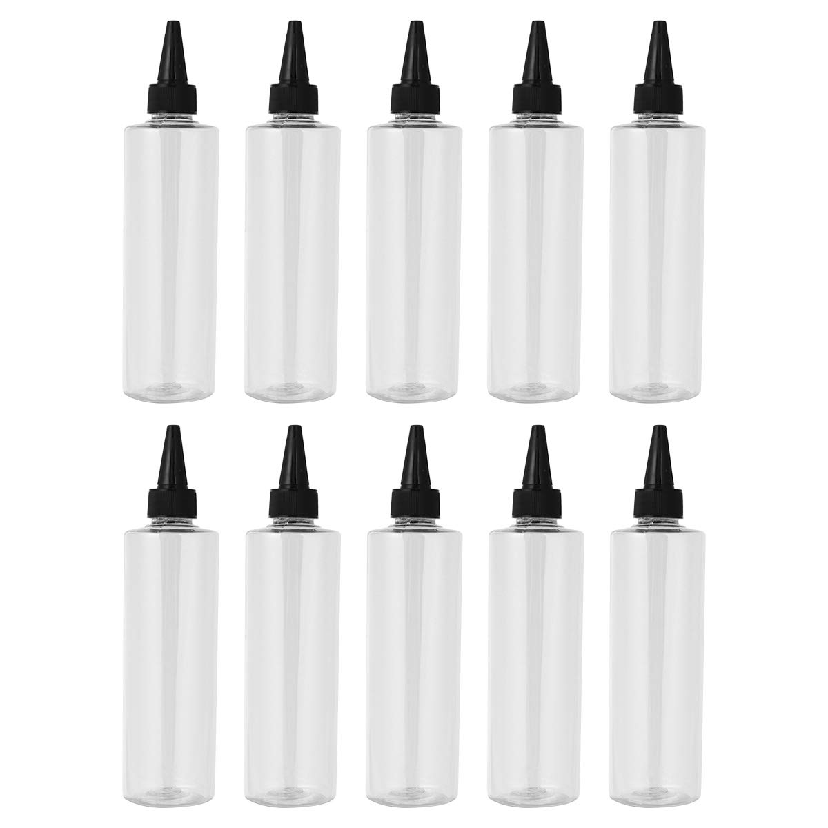 LEDMOMO 10PCS Hair Coloring Bottles - Dye Mixing Containers for Salon & DIY Hair Dyeing - Perfect for Professional Stylists & At-Home Hair Coloring