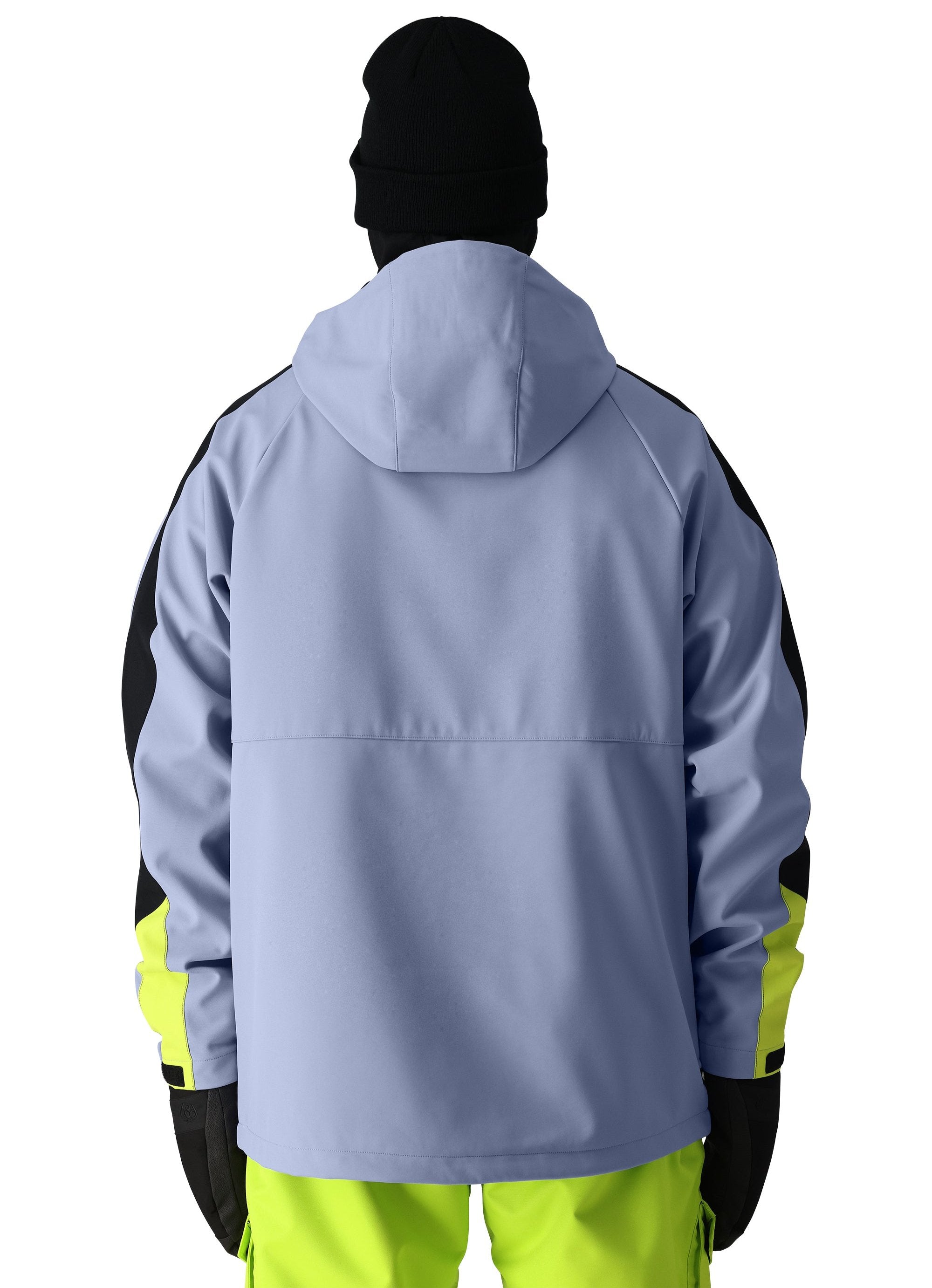 686 Waterproof Anorak Jacket for Men & Women - Lightweight Windproof Rain Jacket with Hood - 2025 Outdoor Hiking, Camping & Travel Raincoat