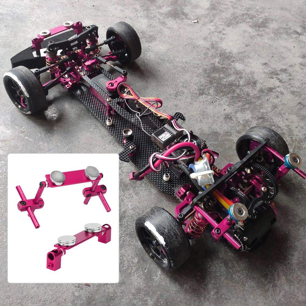 1/10 Scale RC Car Body Shell Mount Kit with Flat Magnets - Secure & Easy Installation for RC Racing Cars - Perfect for Off-Road, Drifting & Track Racing