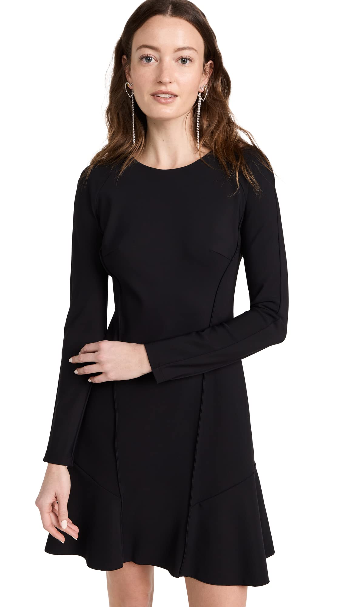 Theory Women's Seam Sculpt Dress - Slim Fit Bodycon Midi Dress for Work & Evening Wear | Professional Office Dress & Cocktail Party Outfit