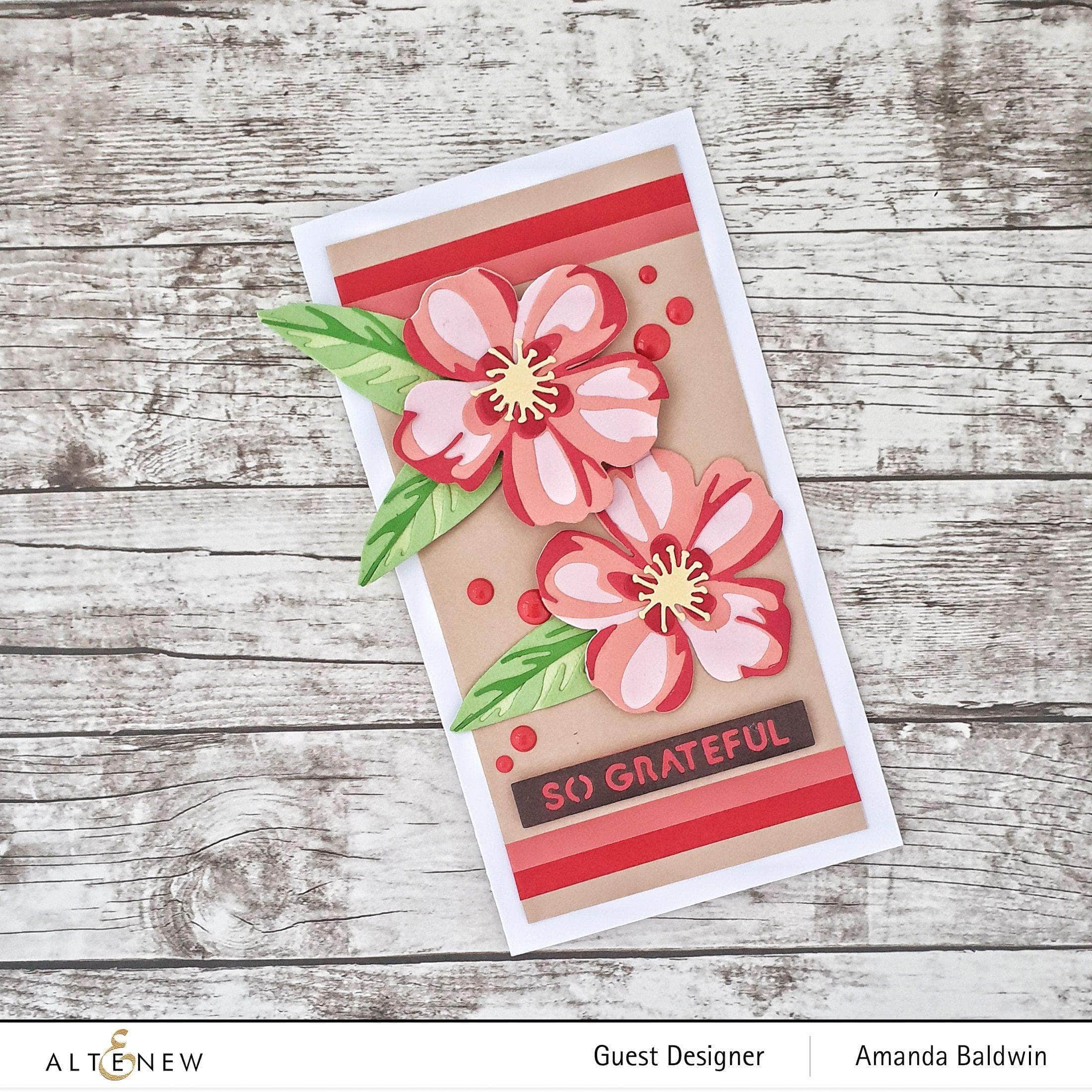 Cistus Layering Die Set for Paper Flower Crafting - Perfect for DIY Scrapbooking, Card Making, and Home Decor Projects