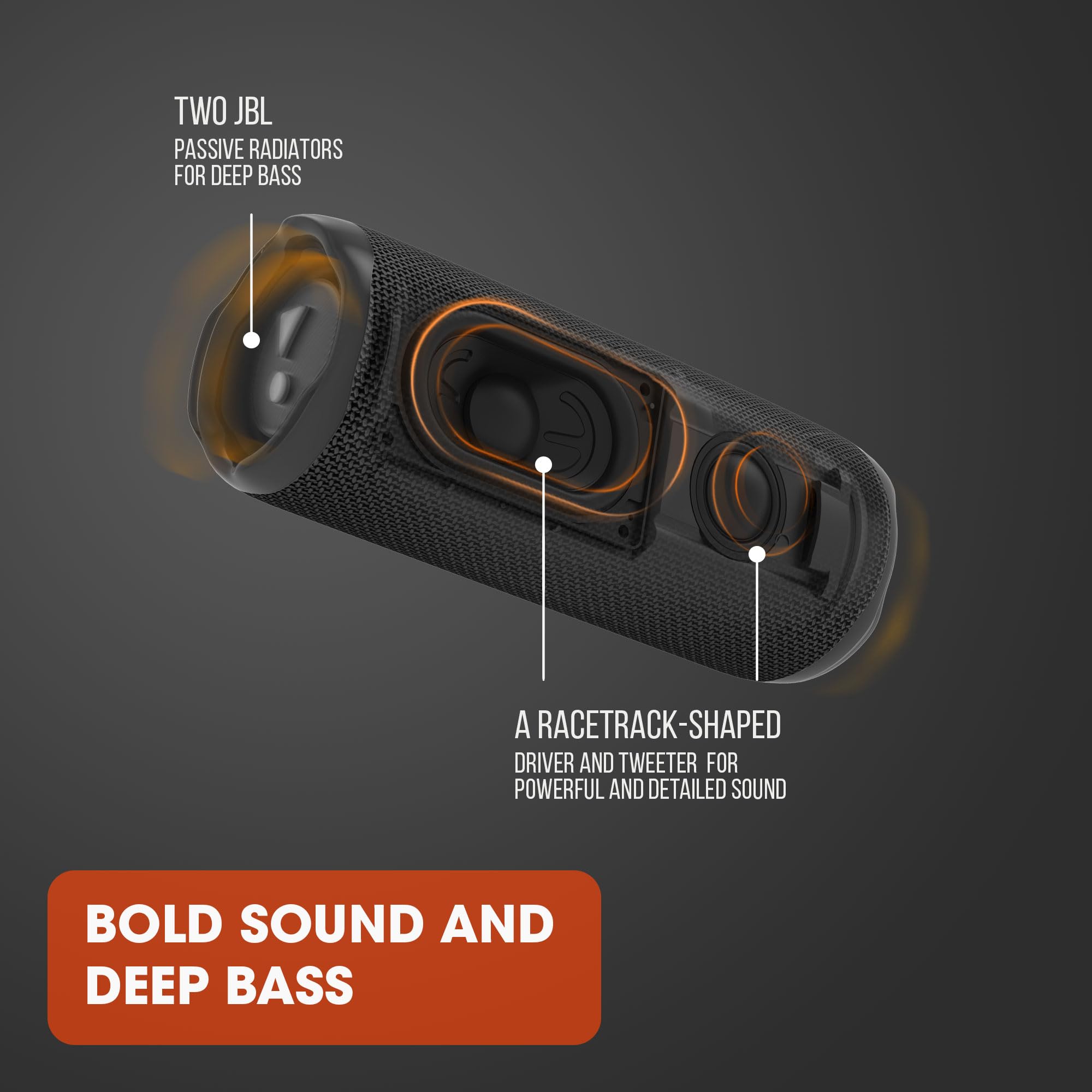 JBL Flip 6 Portable Bluetooth Speaker - Waterproof IPX7, 12H Playtime, Powerful Bass, 2-Way Speaker System - Perfect for Outdoor, Beach, Pool Party & Travel (Black)