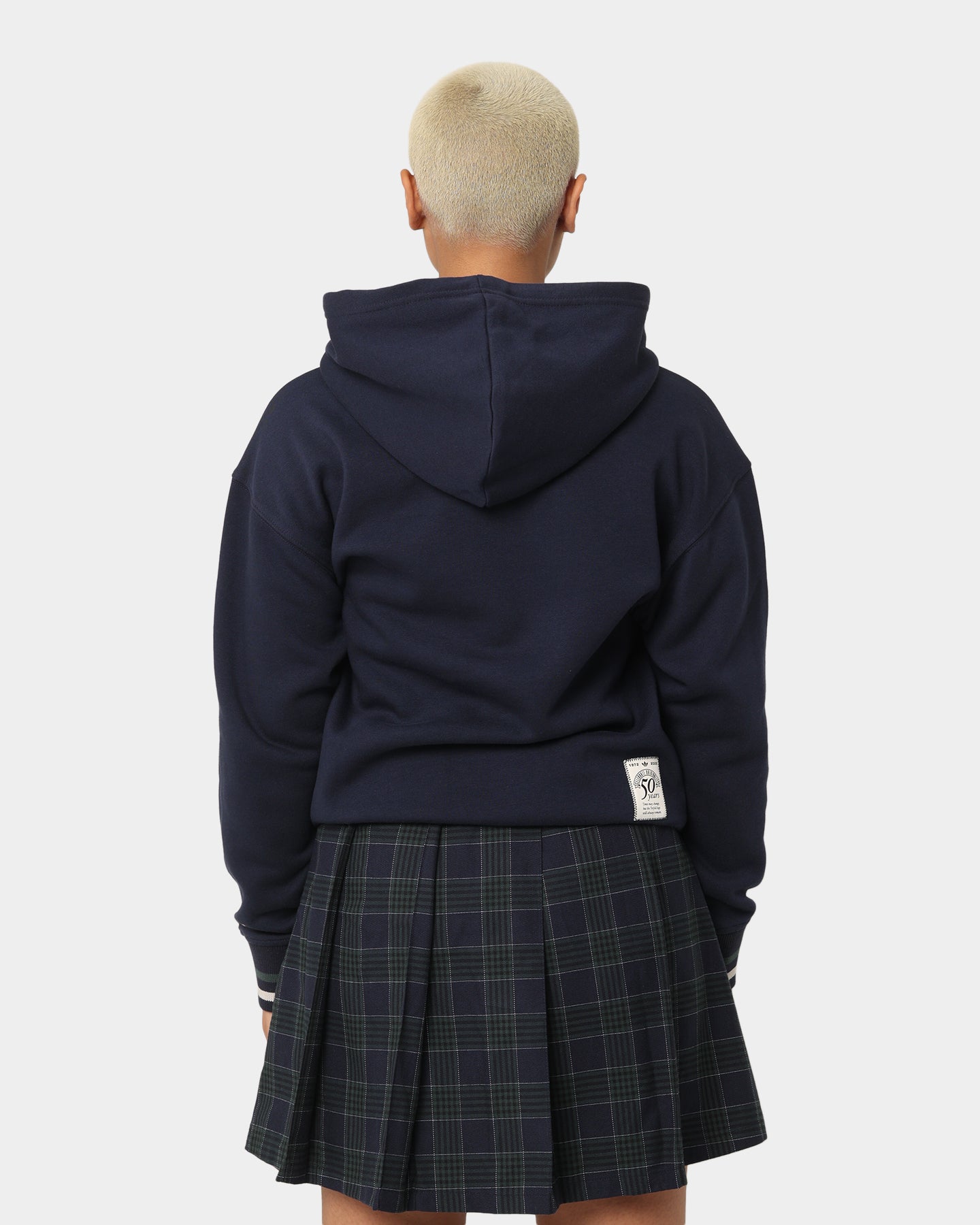 Adidas Women's Anniversary Hoodie - Legend Ink Color | Soft Fleece Pullover Sweatshirt for Casual Wear, Gym & Outdoor Activities