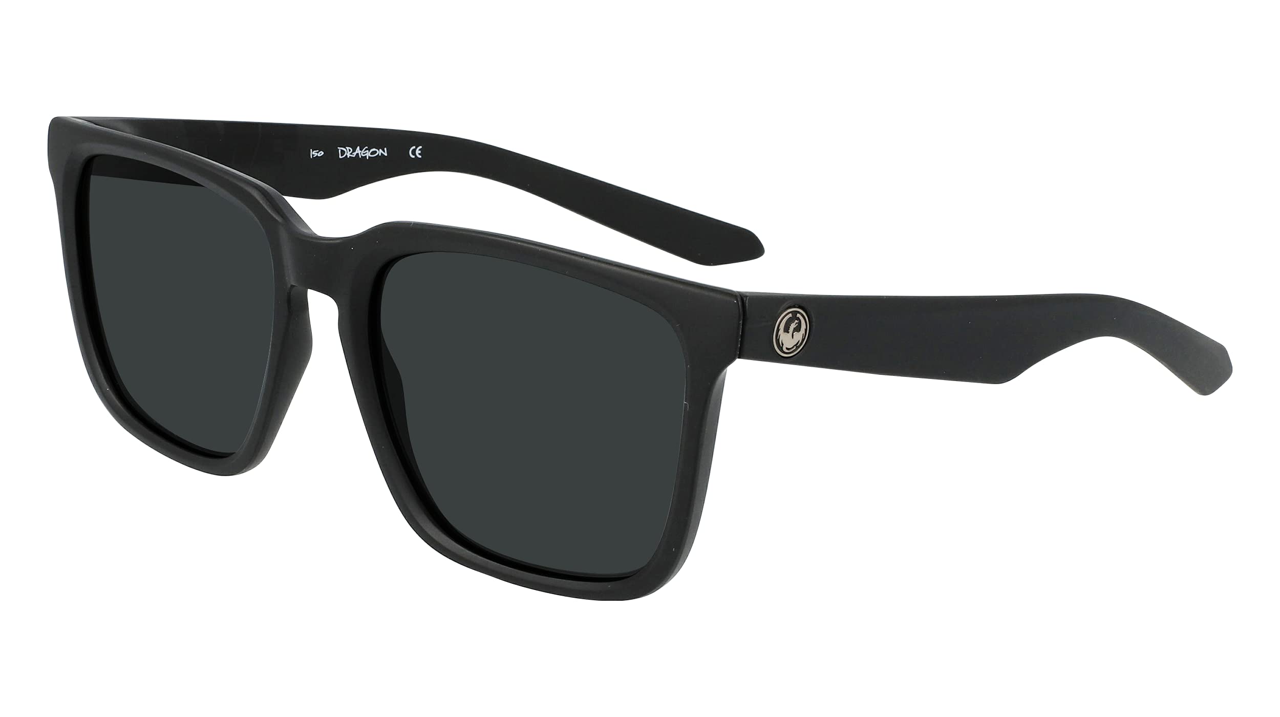 Dragon Men's Baile XL Polarized Square Sunglasses - UV Protection, Stylish & Durable for Outdoor Activities, Driving, and Beach Wear