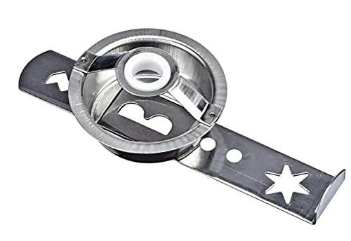 Stainless Steel Cookie Maker Pastry Attachment for Meat Grinder - 8# Biscuit Mold Dough Cutter for Churros, Cookies & Pastries | Perfect for Home Baking, Commercial Kitchens & Bakery Businesses