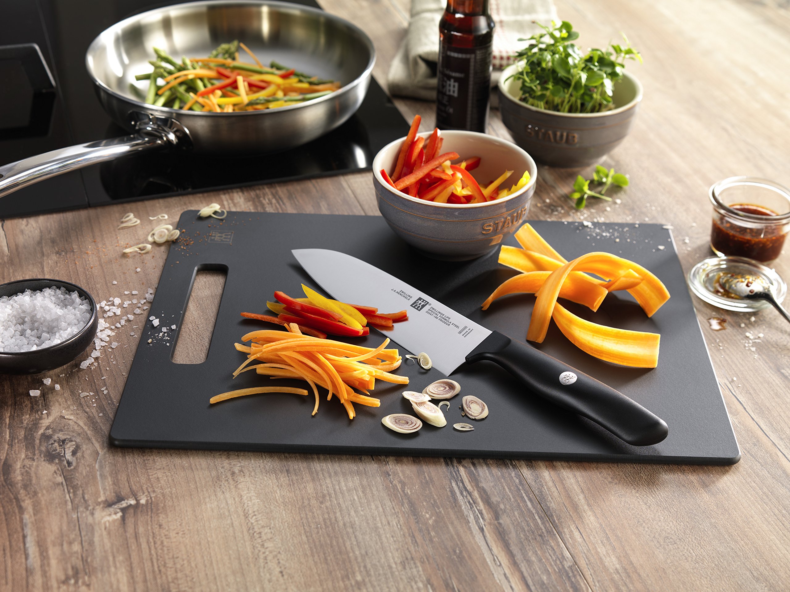 Premium 90mm Vegetable Knife - Sharp Stainless Steel Blade for Chopping, Slicing & Dicing - Perfect for Home Kitchens, Meal Prep & Professional Cooking