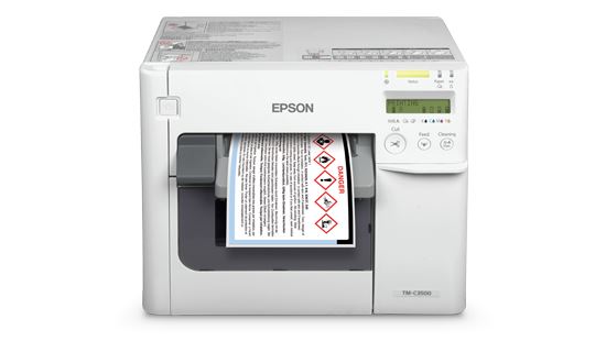 Epson ColorWorks TM C3510 Inkjet Color Label Printer - High-Quality Printing for Retail, Shipping & Packaging Labels | Perfect for Small Businesses & Warehouses