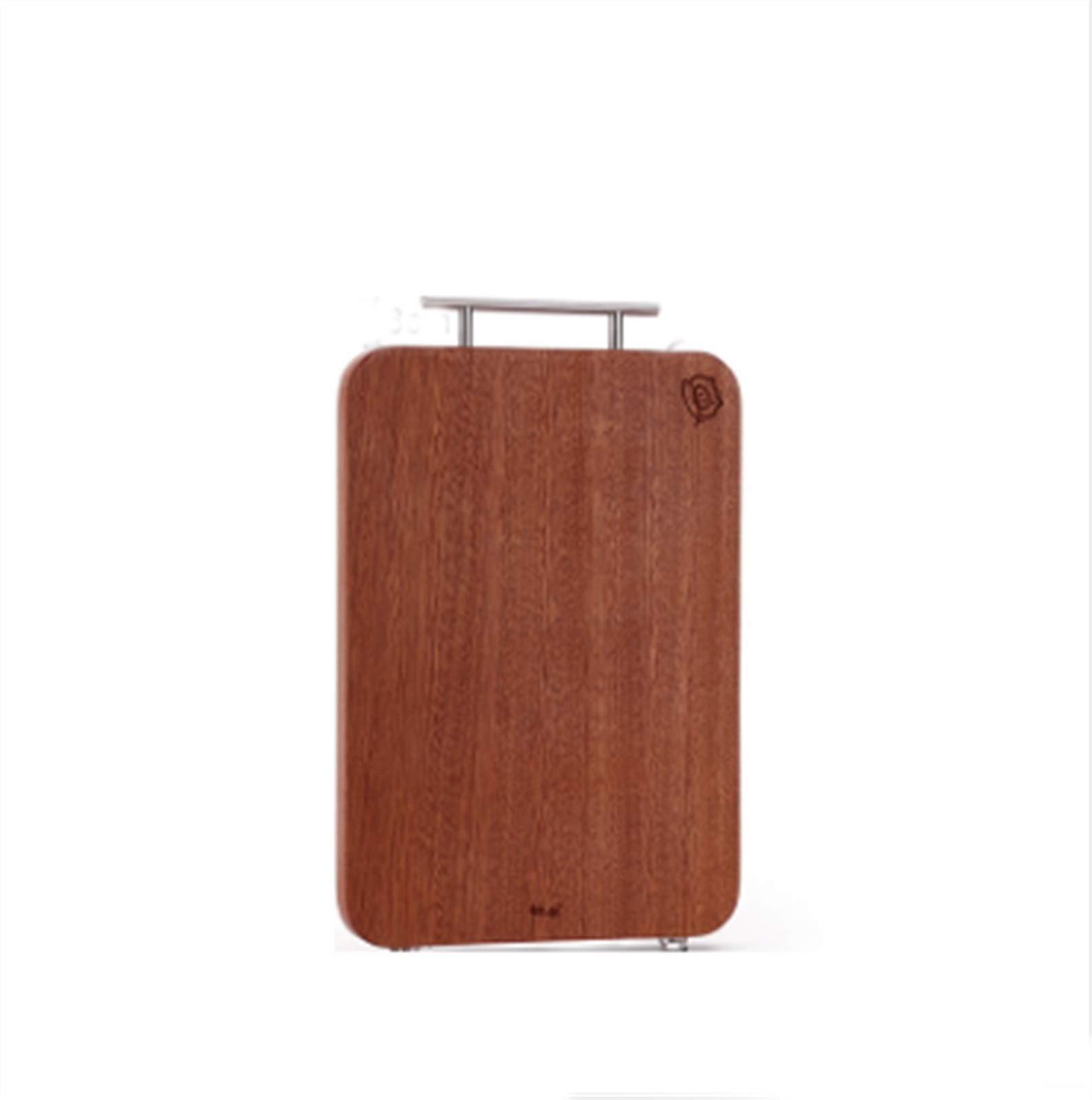 Premium Wooden Cutting Board with Juice Groove - Large Anti-Slip Kitchen Chopping Board with Handles - Heavy Duty Serving Tray for Meat, Vegetables & Bread - Perfect for Cooking, Food Prep & Entertaining