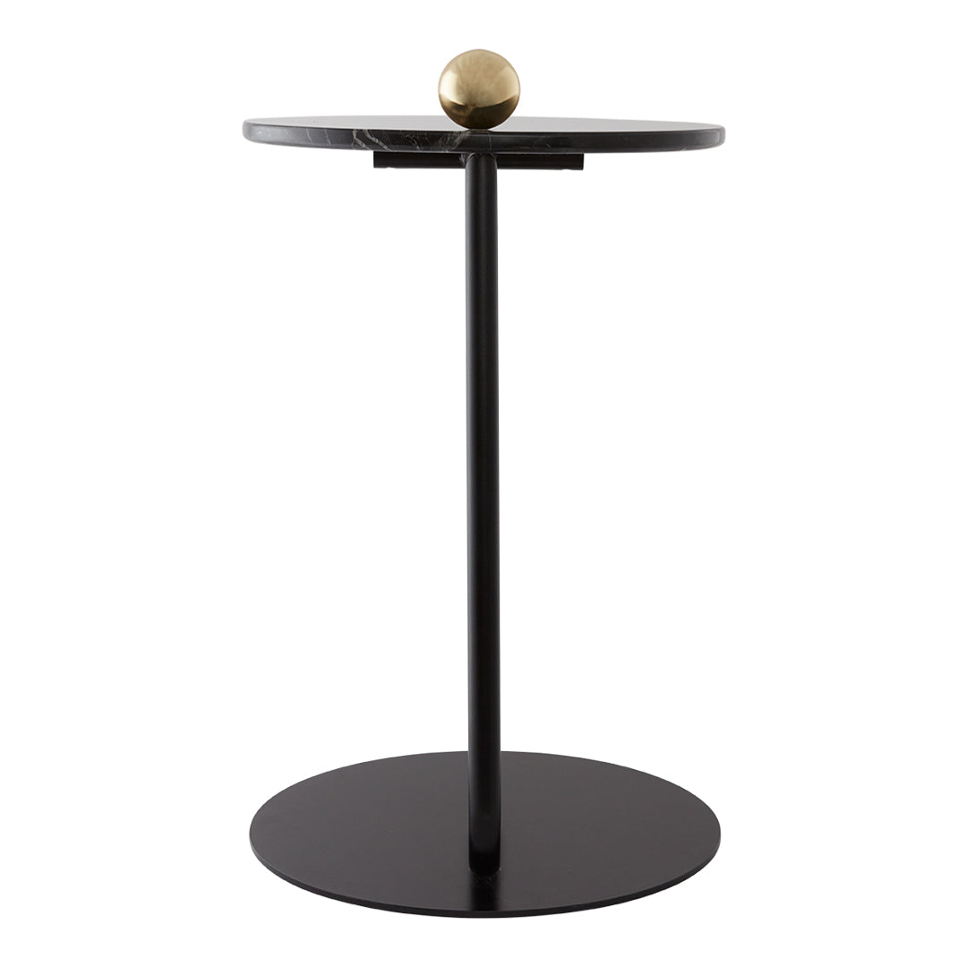 Castellum Side Table - Modern Wooden End Table with Storage Shelf for Living Room, Bedroom & Office - Perfect for Holding Books, Lamps & Decor