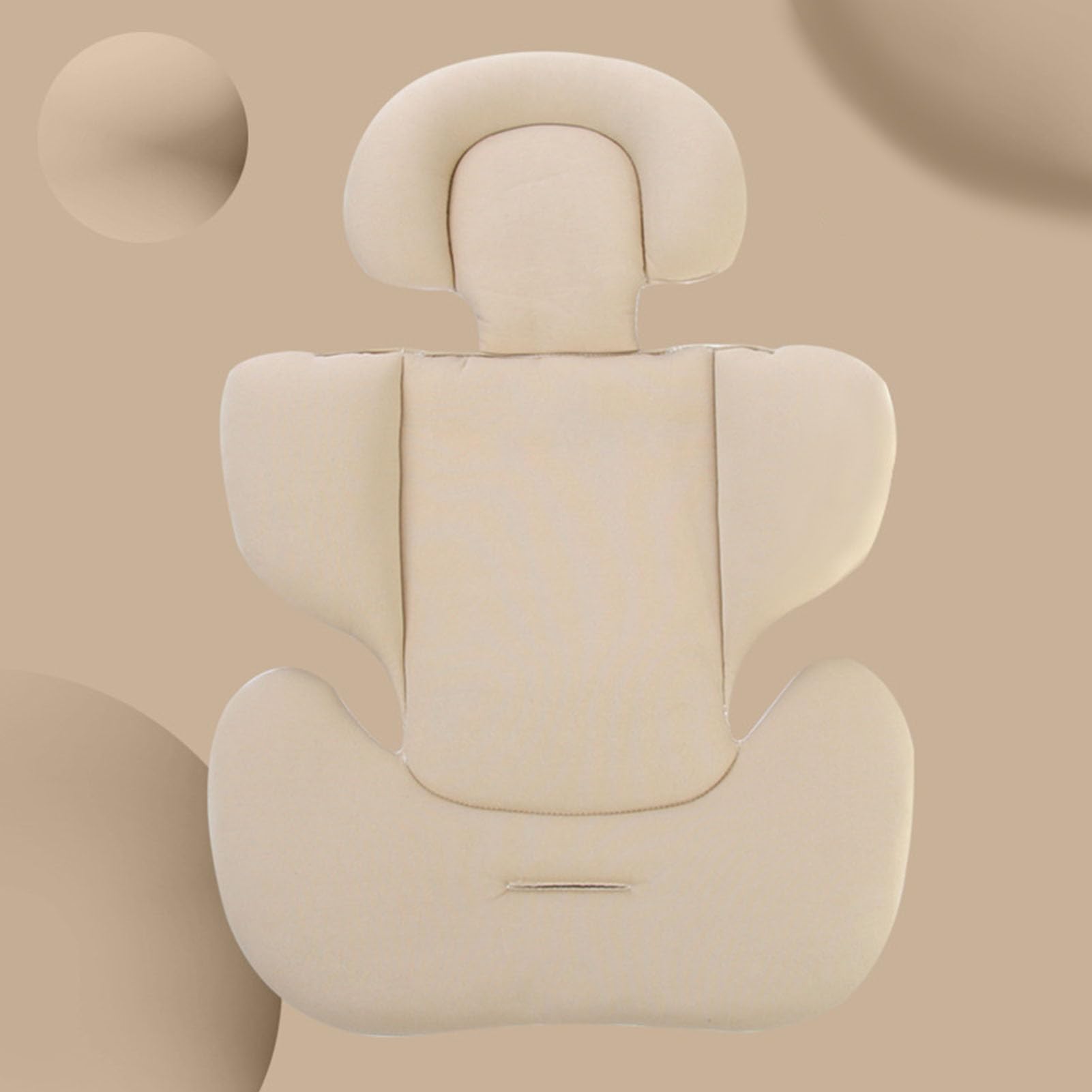 Baby Car Seat Head Support Pillow for Newborns - Infant Head & Body Support Cushion - Universal Car Seat Insert & Stroller Cushion - Breathable & Comfortable Baby Shower Gift (Black) - Perfect for Road Trips, Daily Commutes & Stroller Walks