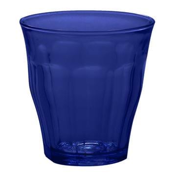 Duralex Le Picardie® Clear Sapphire Tumbler - 8.3 oz (250ml) Glass Cup for Water, Juice & Cocktails - Perfect for Home, Office & Outdoor Use