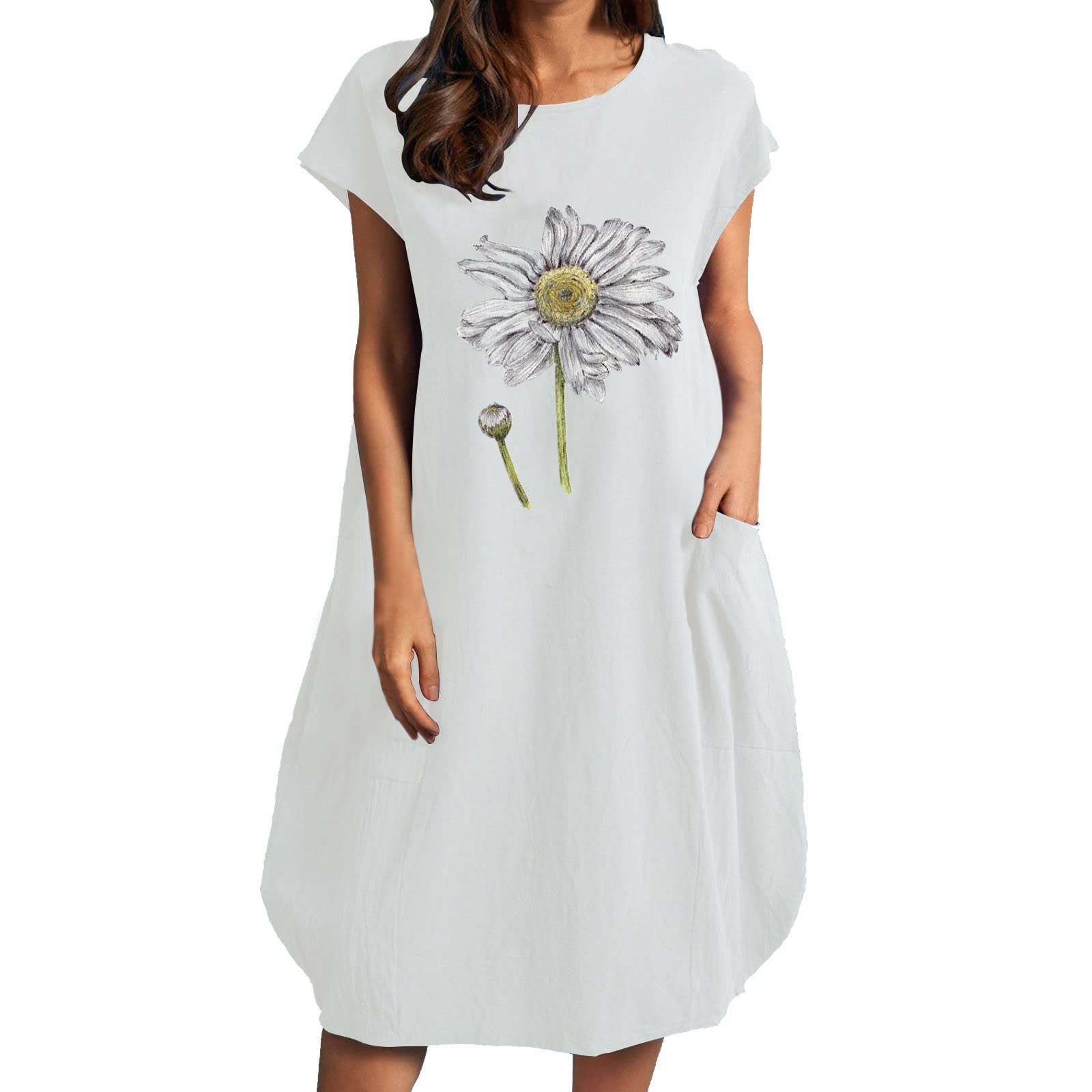 Elegant Women's Formal Dresses & Summer Casual T-Shirt Dresses - Beach Cover Up, Long Cami Midi Sundresses for Parties, Vacations & Everyday Wear