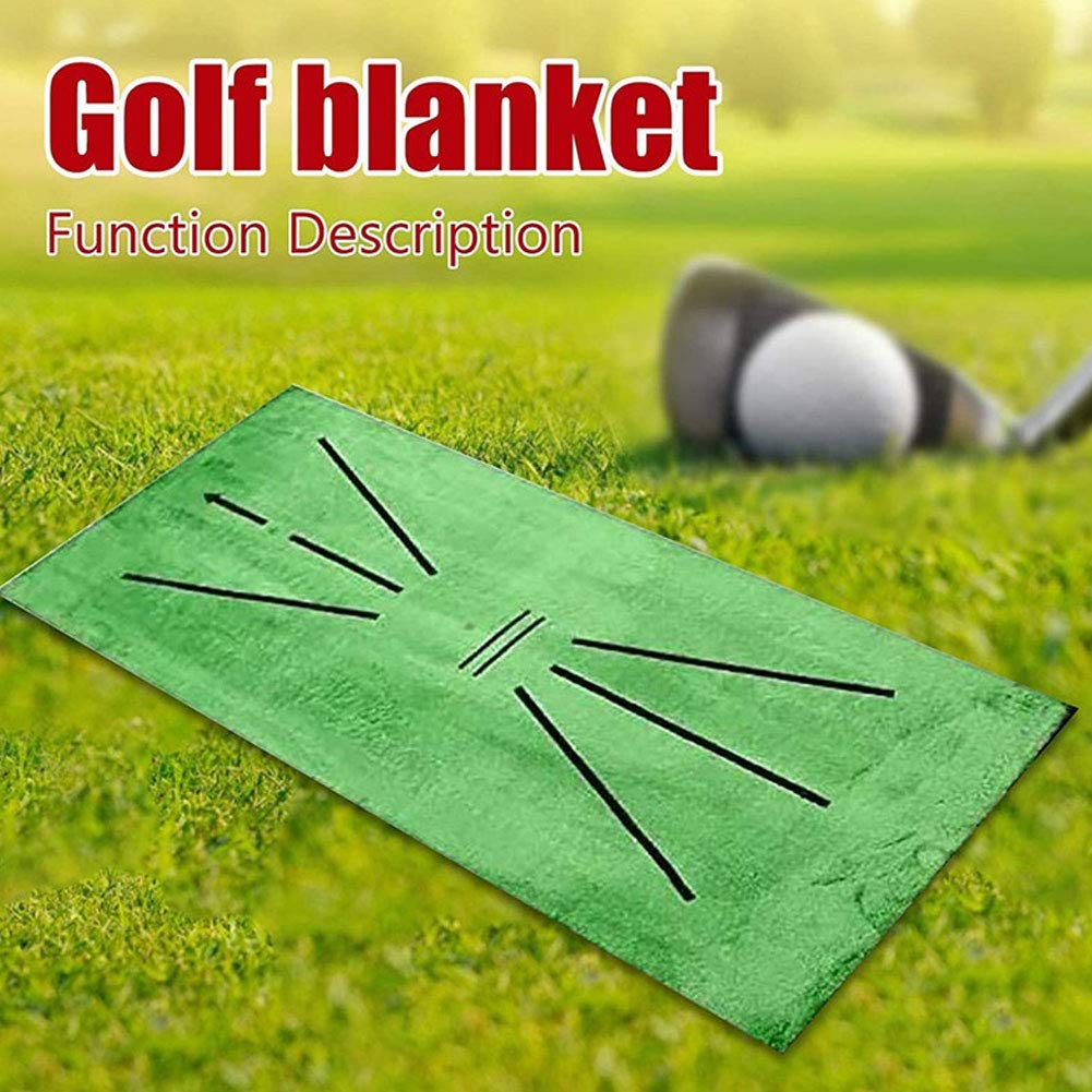 Portable Golf Swing Training Mat 12