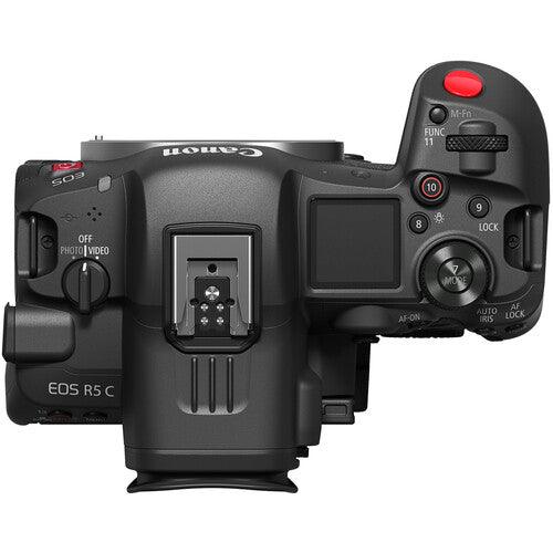 Canon EOS R5 C 8K Mirrorless Cinema Camera with RF 24-105mm f/4L IS USM Lens Kit - Professional 4K Video & Photography for Filmmakers, Vloggers, and Content Creators (Perfect for YouTube, Documentary, and Studio Production)