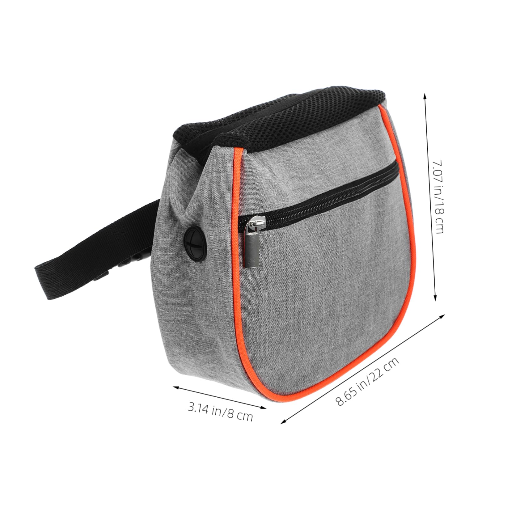 Balacoo Dog Treat Waist Bag - Portable Dog Training Fanny Pack for Puppies & Dogs - Hands-Free Pet Treat Pouch for Outdoor Walks, Hiking & Obedience Training