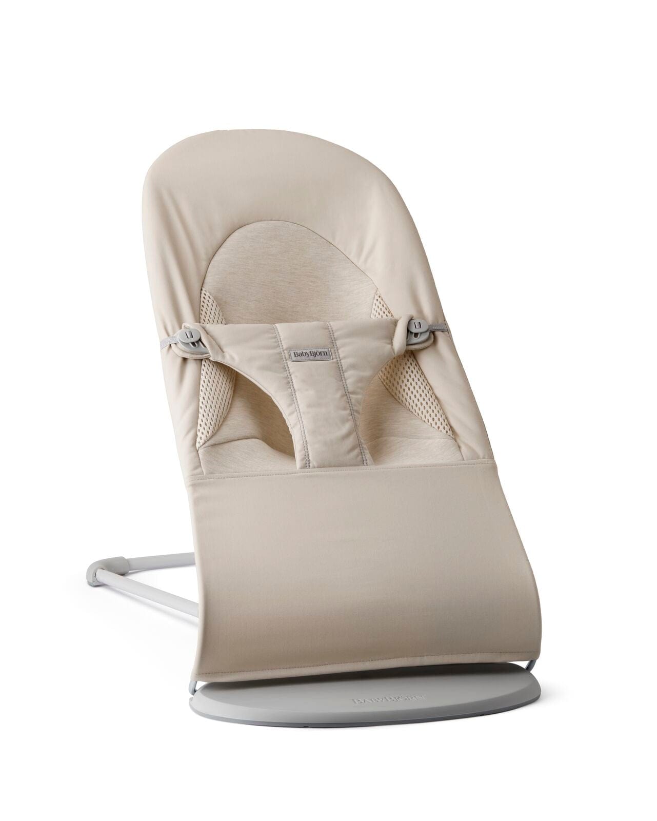 BabyBjorn Bouncer Balance Soft - Premium Cotton & Jersey Baby Bouncer Seat for Newborns to Toddlers - Perfect for Soothing, Playtime & Hands-Free Parenting at Home