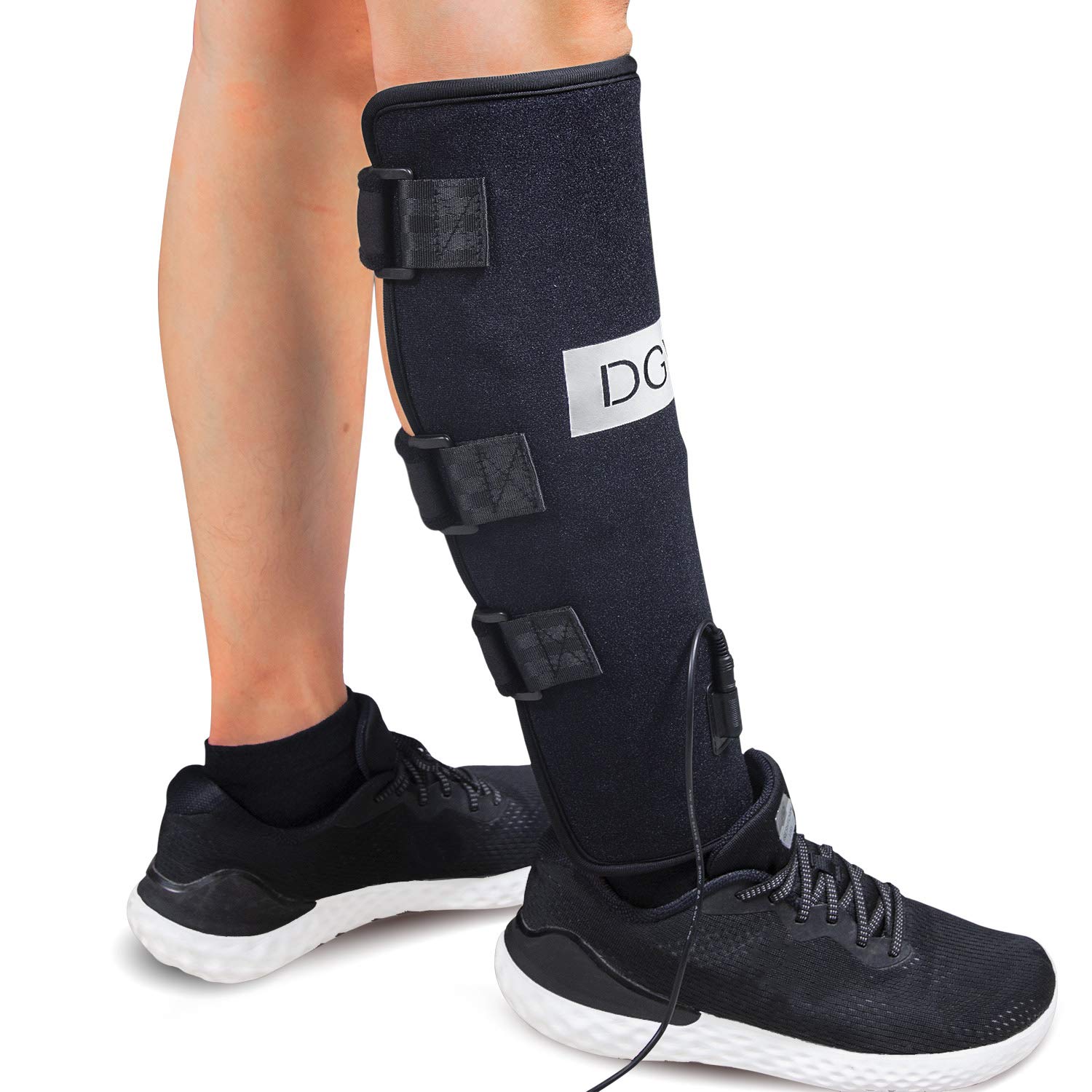 Infrared & Red Light Therapy Wrap for Calf, Leg & Arm Pain Relief - Muscle Relaxation Device for Office & Home Use - Portable Brace Pad for Sports Recovery, Arthritis & Joint Pain