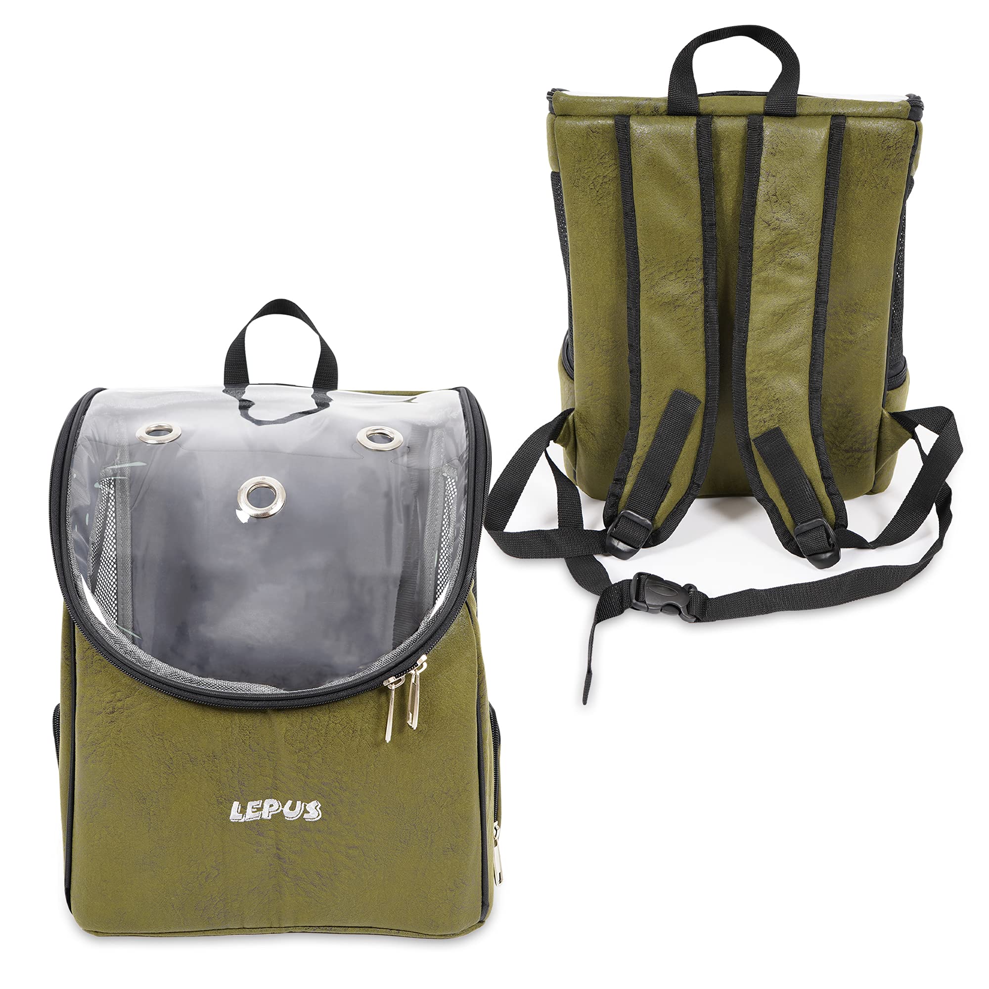 SUSSEXHOME Airline Approved Pet Carrier Backpack for Small Dogs & Cats - 11.8