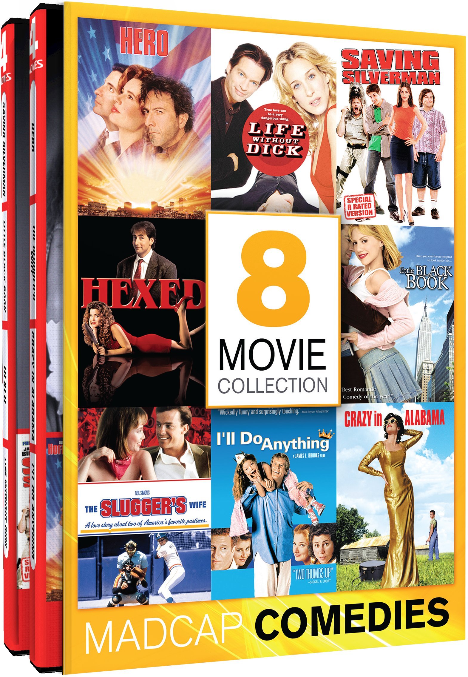 8 Movie Collection: Madcap Comedies - Classic Funny Films for Movie Nights & Family Entertainment