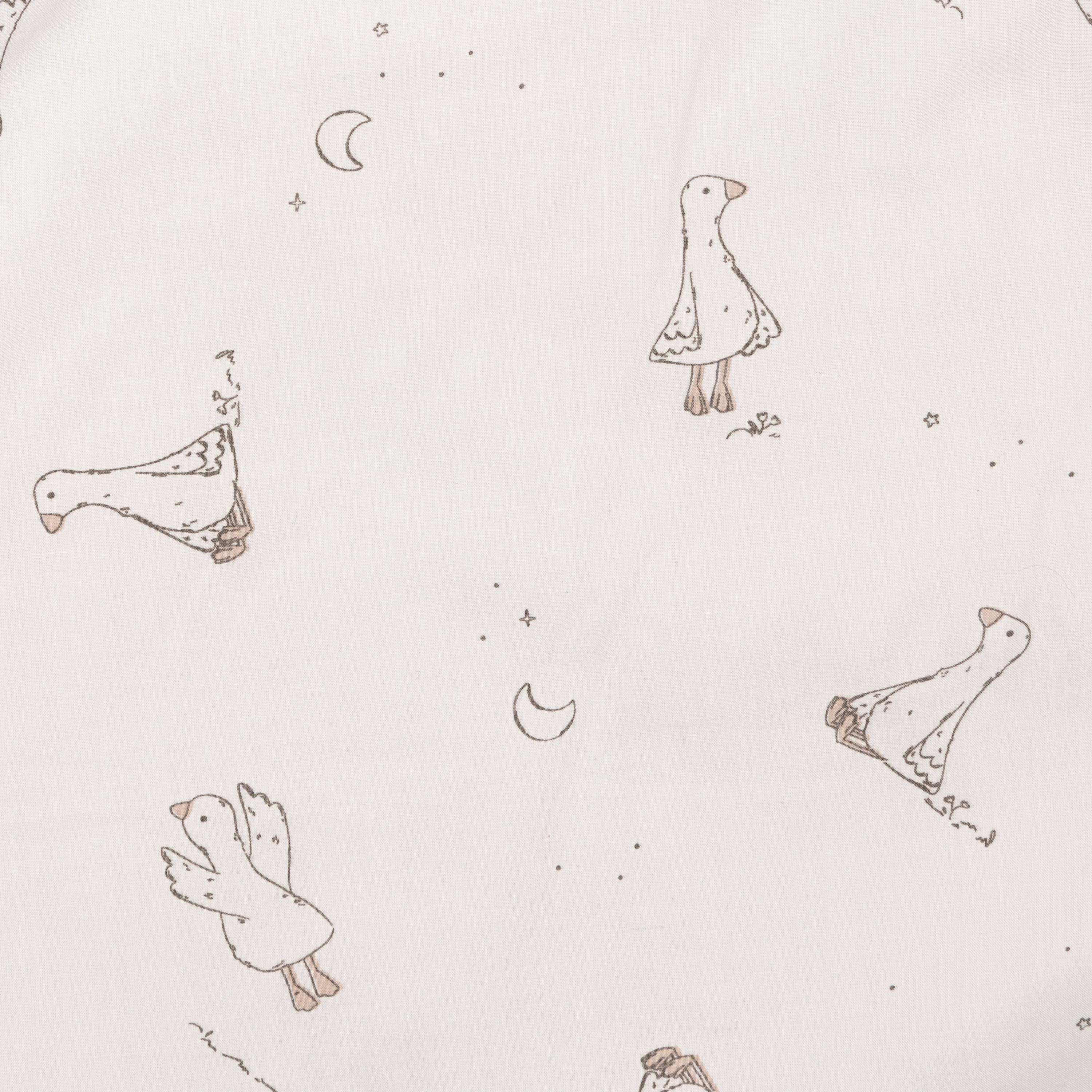4-Piece Crib Bedding Set with Goose Design – Soft & Cozy Nursery Essentials for Baby Boys & Girls | Perfect for Cribs, Toddler Beds & Nursery Decor